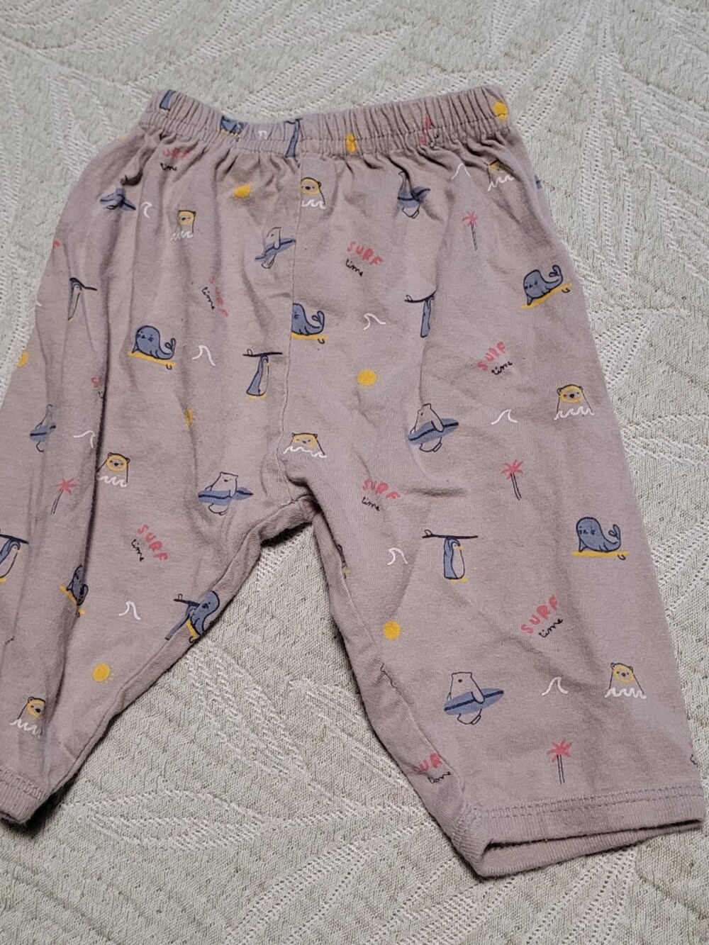 💚Free In Any Bundle Over $10 Kids Pajama Pants - Surf Print